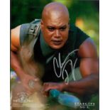 Chris Judge signed 10x8 inch Stargate SG.1 colour photo. Good condition. All autographs come with