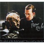 Peter Miles signed 10x8 inch Doctor Who colour photo. Good condition. All autographs come with a