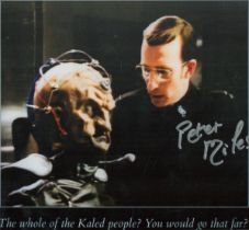 Peter Miles signed 10x8 inch Doctor Who colour photo. Good condition. All autographs come with a