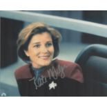 Kate Mulgrew signed 10x8 inch Star Trek colour photo. Good condition. All autographs come with a