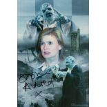 Sophie Aldred signed 12x8 inch Doctor Who colour montage photo. Good condition. All autographs