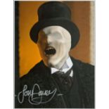 Jon Davey signed 10x8 inch Doctor Who Whisper Man colour photo. Good condition. All autographs