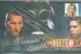 Florence Hoath signed Doctor Who The Doctor Dances FDC PM Cosmos Place London WC1 "Reach for the