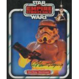 Alan Flying signed 10X8 inch Star Wars Stormtrooper colour promo photo. Good condition. All