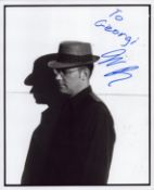 Wayne Horvitz signed 10x8 inch black and white photo dedicated. Good condition. All autographs