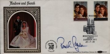 Ronald Ferguson signed Royal wedding FDC. Good condition. All autographs come with a Certificate