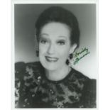 Dorothy Lamour signed 10x8 inch black and white photo. Good condition. All autographs come with a