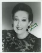 Dorothy Lamour signed 10x8 inch black and white photo. Good condition. All autographs come with a