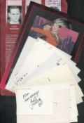 Theatre collection of 16 items. Signatures such as Rebecca Storm, Andrew Spillett, Jodie Jackson,