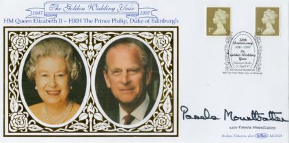 Lady Pamela Mountbatten signed The Golden Wedding Year 1947-1997 HM Queen Elizabeth and HRH The