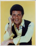 Frankie Avalon signed 10x8 inch colour photo. Good condition. All autographs come with a Certificate