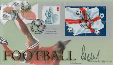 Declan Donnelly signed Korea/Japan World Cup 2002 Football Benham FDC PM Football 2002 Highbury