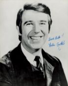 Leslie Crowther signed 10x8 inch black and white photo. Good condition. All autographs come with a