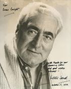 Leslie Sands An Excellent 1979 Hand Signed 10" X 8" Photograph Of The British Actor And Writer If Tv