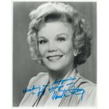 Nanette Fabray signed 10x8 inch black and white photo. Good condition. All autographs come with a