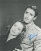 Janet Leigh signed black & white photo 10x8 Inch. Known professionally as Janet Leigh, Was an