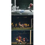 Autographed Man United 12 X 8 Photos : Lot Of Manchester United Related Photos From Their Epic 3-0