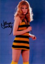 Joanna Lumley signed colour photo 12x8 Inch. Is a British actress, presenter, former model,
