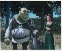 Cameron Diaz signed colour photo 10x8 Inch of a scene from the 2001 computer-animated fantasy