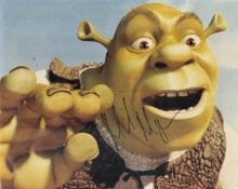Mike Myers signed colour photo 10x8 Inch from 'Shrek' Good condition. All autographs come with a