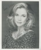 Kathleen Turner signed black & white photo 10x8 Inch. Is an American actress. Known for her