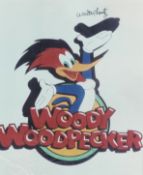 Walter Lantz signed colour photo Woody Woodpecker 10x8 Inch. Was an American cartoonist, animator,