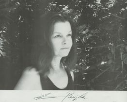 Genevieve Bujold signed 10x8 inch black and white photo. Good condition. All autographs come with