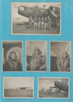 WW2 Wellington Bomber The Saint Collection of original photos set on A4 page. Includes photo of
