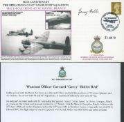 WW2 Gerry Hobbs 617 Dambuster sqn signed Attack on Le Havre RAF cover 2010. Rare numbered 1 of 15 on