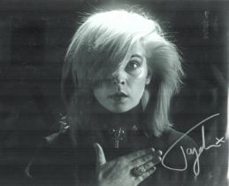 Music Punk queen Toyah signed b/w 10x 8 head and shoulders portrait photo. Good condition. All