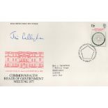 Prime Minister James Callaghan signed 1977 Heads of Government FDC. Baron Callaghan of Cardiff,