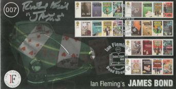 James Bond Jaws Richard Kiel signed rare Scott official Ian Fleming James Bond 007 FDC with