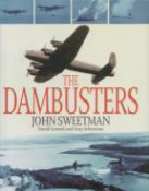 WW2 Tirpitz Raider Colin Cole DFC 617 sqn signed inside hardback book The Dambusters by John