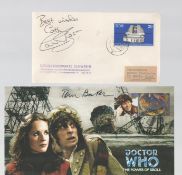 Dr Who actors Tom Baker and Colin Baker signed on two covers. Tom autographed Scott official Power