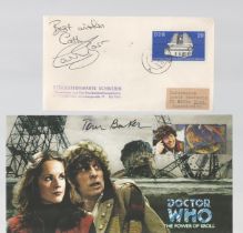 Dr Who actors Tom Baker and Colin Baker signed on two covers. Tom autographed Scott official Power