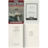 ACM Sir N Wheeler DFC DSO AFC and author Roy Conyers Nesbit signed hardback book the Strike Wings,