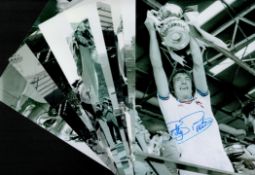 Autographed West Ham United 1980 : A Superb Collection Of 12 X 8 Photos, Each Depicting A Player