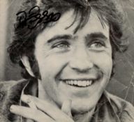 David Essex signed black and white newspaper photo. Few creases. Good condition. All autographs come