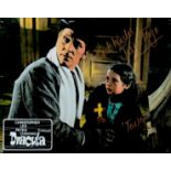 Dracula 1958 Hammer Horror movie 8x10 photo signed by child star Janina Faye. Good condition. All