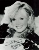 Connie Stevens signed 10x8 inch black and white photo. Good condition. All autographs come with a