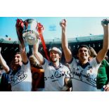 Autographed West Ham United 1980 - 12 X 8 Photo : Col, Depicting A Superb Image Showing Billy Bonds,