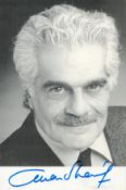 Omar Sharif signed 6x4 inch black and white photo. Good condition. All autographs come with a