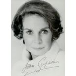 Jean Simmons signed 6x4 inch black and white photo. Good condition. All autographs come with a