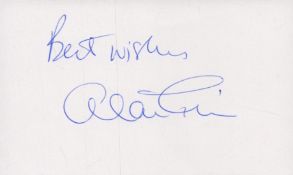 Allan Clarke signed The Hollies 5x3 inch white card. Good condition. All autographs come with a