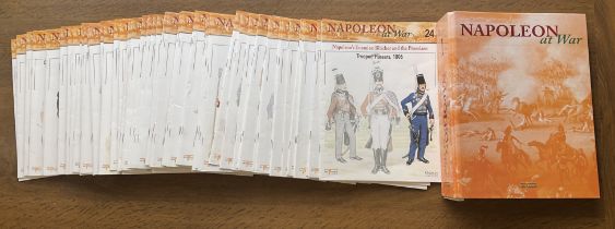 Napoleon at War Collection of 100 editions of weekly issues by Osprey Publishing 2002, the first