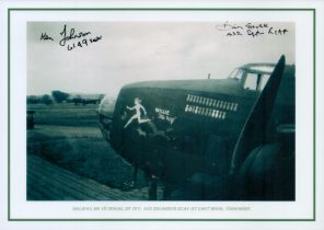 Halifax MK VII Serial NP 707, 432 Squadron RCAF at East Moor, Yorkshire, Black and White Photo