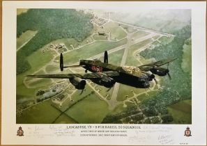 Lancaster VN-B for Baker, 50 Squadron - After Take off Above RAF Skellingthorpe, 22nd November 1943,