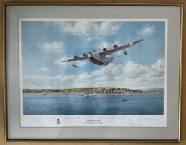 Guardian of the Skies (After a long patrol a Short Sunderland III of No 422 Squadron, Royal Canadian