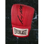 Ricky Hatton signed Everlast boxing training mitts. Richard John Hatton MBE (born 6 October 1978) is