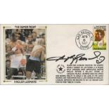 Marvellous Marvin Hagler signed FDC. Good condition. All autographs come with a Certificate of